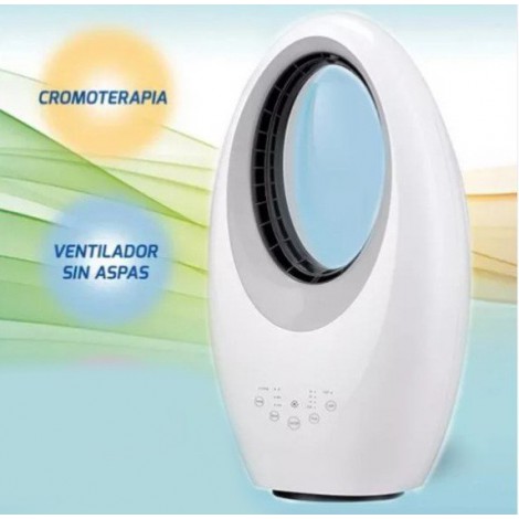 Ventilador sin aspas Cromoterapia Colour - Teletienda - La Teletienda en casa