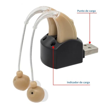 Audífono amplificador de sonido recargable - TEOIGO - Teletienda - La Teletienda en casa