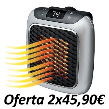 Mini Calefactor Eléctrico Portátil HeatCube 500W