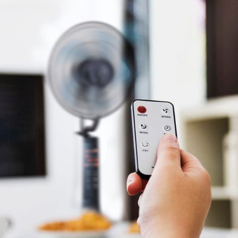 Ventilador con nebulizador Pro con mando y ruedas - Teletienda - La Teletienda en casa