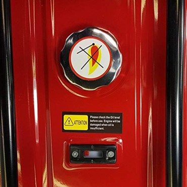 Generador de corriente EK 5500W monofasico trifasico 4 tiempos gasolina 15L (Rojo) - Teletienda - La Teletienda en casa