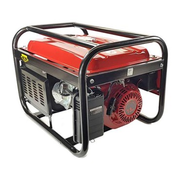Generador de corriente EK 5500W monofasico trifasico 4 tiempos gasolina 15L (Rojo) - Teletienda - La Teletienda en casa