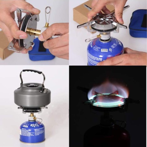 Mini Camping Gas Plegable Cocina Portátil - Teletienda - La Teletienda en casa