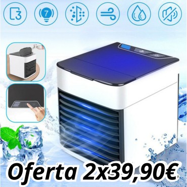 Mini Climatizador Eco Water Pro - Teletienda - La Teletienda en casa
