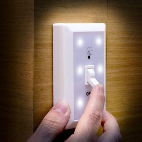 Super Luz LED Inalámbrica Interruptor (2 Unidades) - Inicio -   - WEB OFICIAL