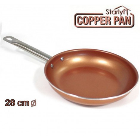 Sartén de Cobre Master Copper 28cm - Teletienda - La Teletienda en casa