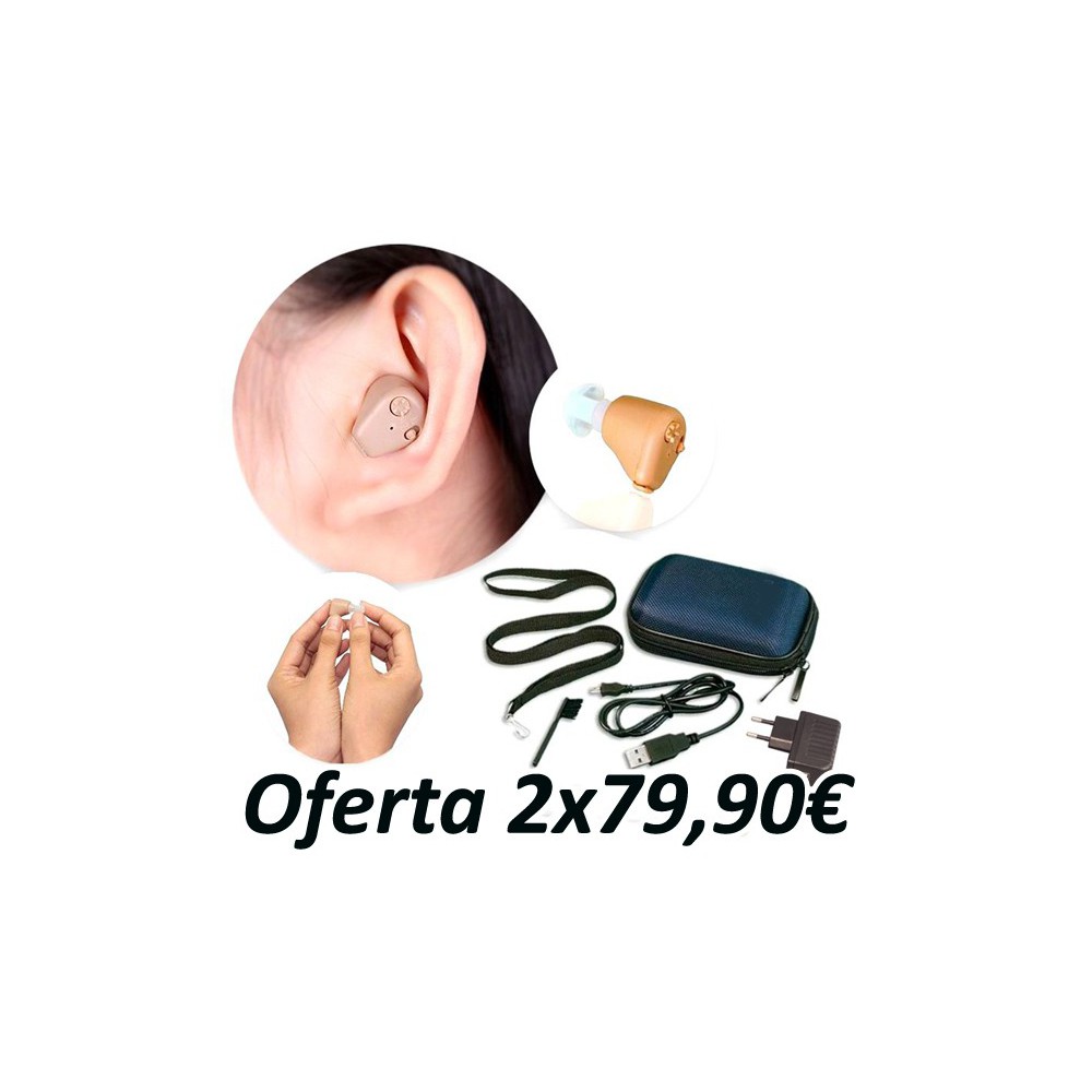 ganso Infrarrojo va a decidir Amplificador Sonido Vida Recargable Hearing Aid, Acutrue, Micro Hearing,  Audifono
