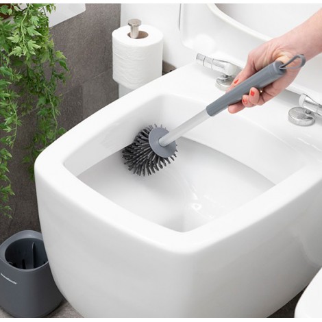 Escobilla Limpieza de Silicona para WC – Bryo