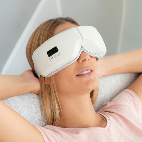 Masajeador de ojos con compresión de aire 4 en 1 Eyesky - Teletienda - La Teletienda en casa