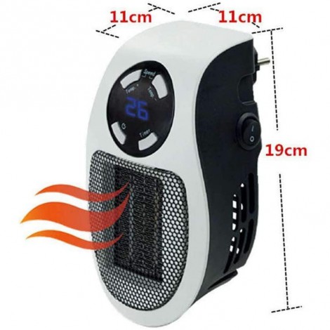 Mini Calefactor Portátil White Heater - Teletienda - La Teletienda en casa